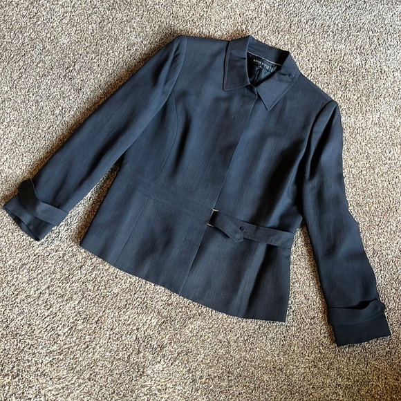 Anne Klein Jackets & Blazers - Anne Klein suit blazer dark gray sz 14